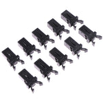 10pcs Trash Can Plastic Lock Self-Locking Switch Replacement Catch Compatible Touch L alternate view
