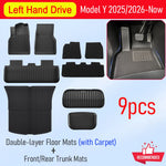 Tesla Model Y Juniper 2025–2026 Floor Mats | Complete Interior Protection alternate view