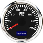 52mm Tachometer with Hourmeter | 7 Color Backlight RPM Gauge for Car Boat lifestyle view