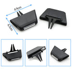 For Audi Q7 Car Dashboard Front Left Right Middle Air Conditioner AC Vent Grille Outlet Slider Tab Clip Repair Kit 2016-2019