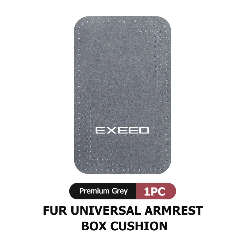 For Chery Omoda Breathable Leather Car Logo Armrest Box Cover Central Armrest Protect alternate view