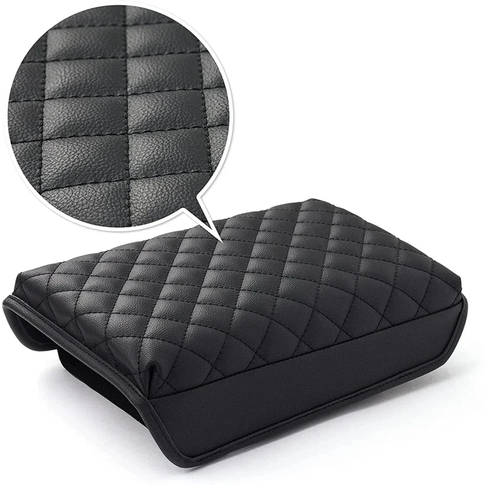 Tesla Model 3 & Model Y Juniper Armrest Cover Cushion | PU Leather Center Console P additional angle
