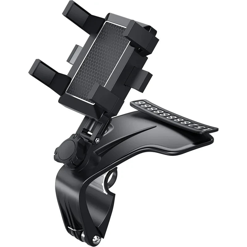 Car Phone Holder with Hidden Number Plate, 360 Rotatable Dashboard Mount alternate view