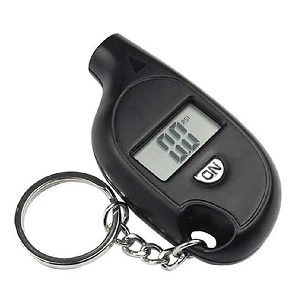 Digital Tire Pressure Gauge | Car Motorcycle Safety Alarm with LCD Display lifestyle view