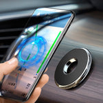 Magnetic Car Phone Holder Metal Round Magnet Mount For iPhone alternate view