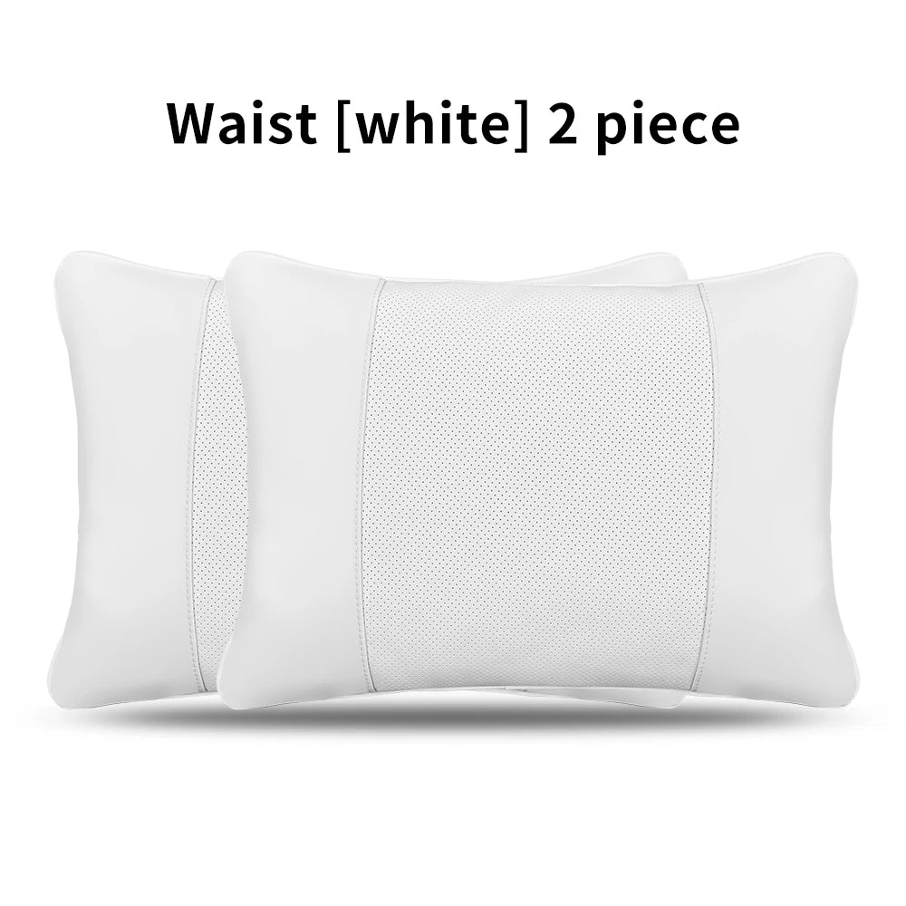 Tesla Model 3/Y Juniper Neck Pillow | Nappa Leather Memory Foam Headrest alternate view