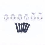 (YY)1Set MN82 LC79 MN82S Pro Brass Car Shell Raise the Column Heighten Bracket For 1/12 Modified Big Wheel Special Upgrade Parts