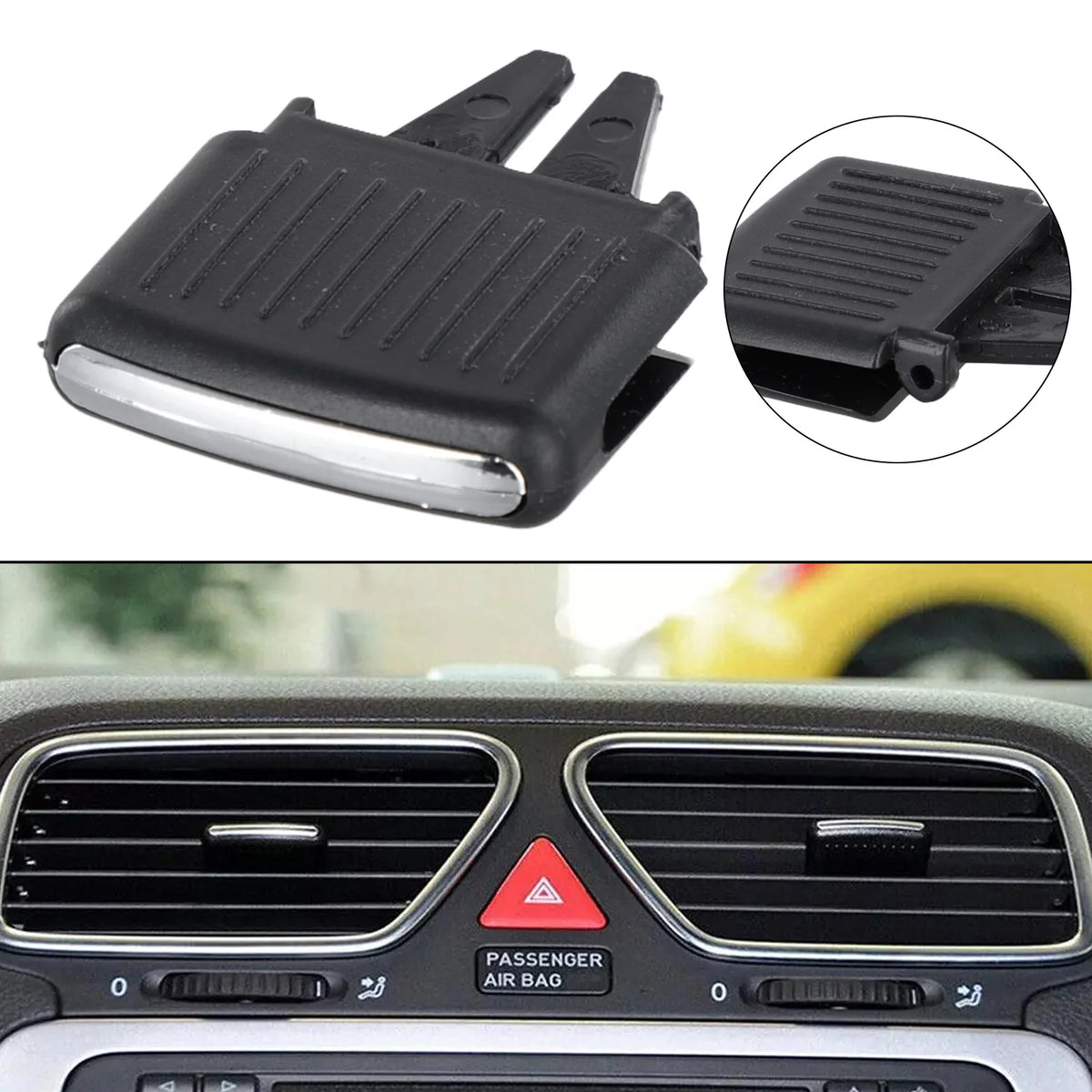Car Center AC Air Vent Outlet Tab Clip Repair Kit for Golf Factory Specifications Perfect Fit Easy Installation