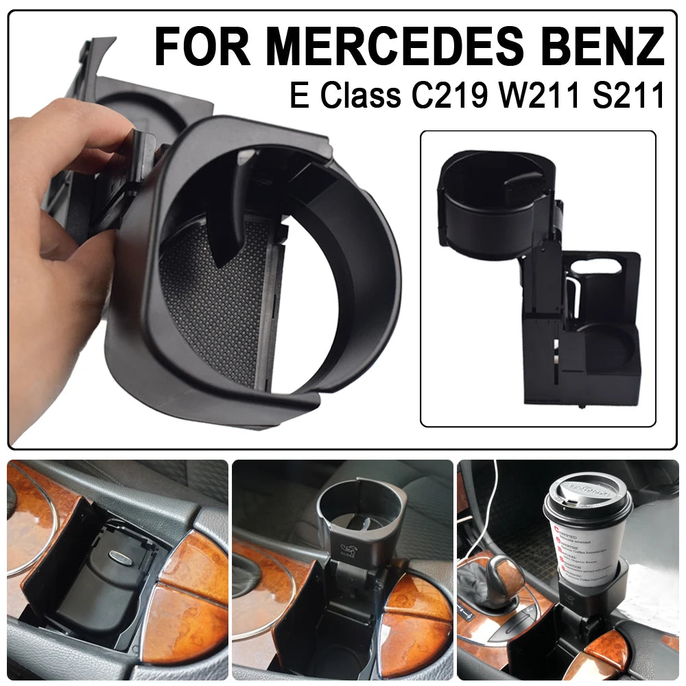 For Mercedes Benz Car Centre Console Cup Holder For Benz E Class C219 W211 S211 CLS 2116800014 B66920118