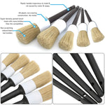 3/5PCS Car Detailing Brush Set Car Exterior Interior Boar Hair Bristle Brushes Dashboard Air Outlet Cleaning Brushes Tools