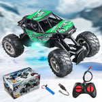 4-Way Remote Control Car with Lights, Anti-Slip Rubber Tires, Outdoor Off-Road Climbi alternate view