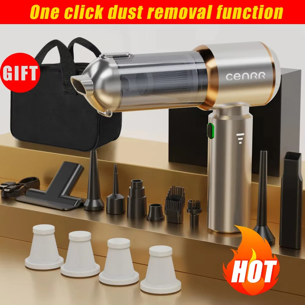 CENRR 998000PA Cordless Car Vacuum Cleaner | Strong Suction Handheld Vacuum alternate view