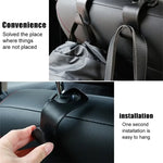 Car Seat Headrest Hook | Auto Back Seat Storage Organizer lifestyle view