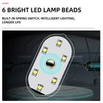 LED Mini Car Door Light Wireless Rechargeable lifestyle view