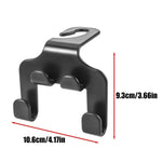 1pcs Multifunctional Car Seat Back Hook Double Head Phone Hanger Headrest Hanging Bag Storage Hanger Car Interior Accessories