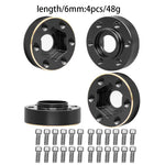 Brass Weights 12mm Wheel Hex Hub Widen Adapter for 1/10 RC Crawler 1.9 2.2Inch Wheels Ri detail view