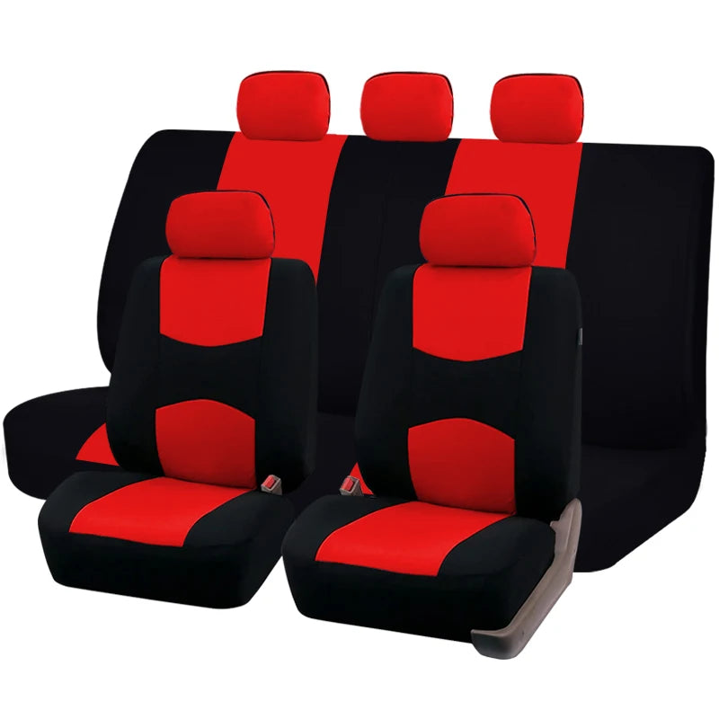 Polyester Car Seat Covers Universal Set additional angle