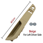 LHD Left Hand Driver Interior Door Armrest Panel Cover Trim Pull Handle For BMW 3 Seri close-up view