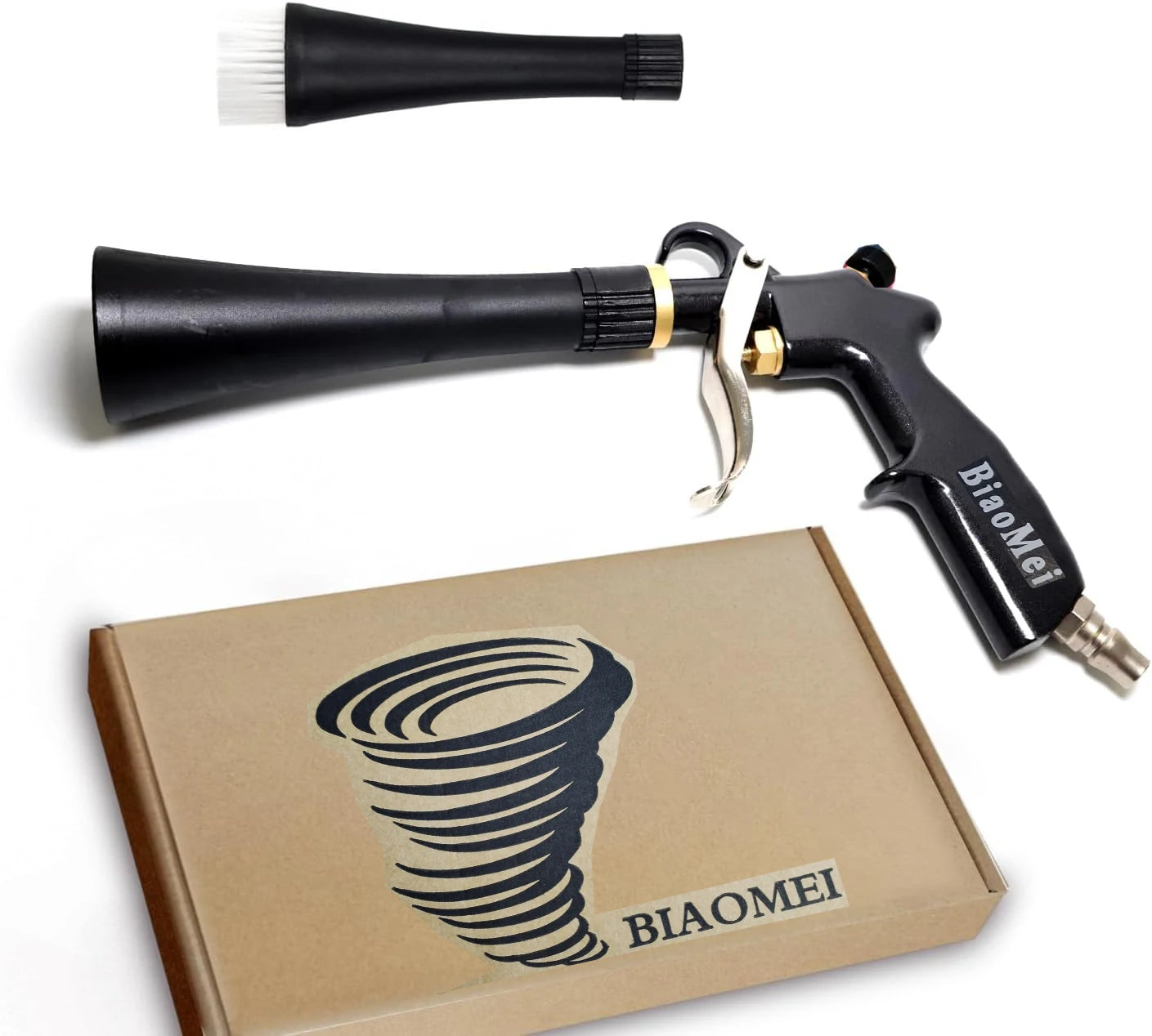 Tornador Air Blow Gun | High Pressure Car Detailing Cleaning Tool with Nozzle