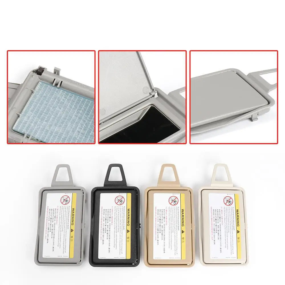 For Benz W211 Car Interior Sun Shade Visor Makeup Cosmetic Mirror Cover For Mercedes E CLS Class W219 Auto Accessories2118100310