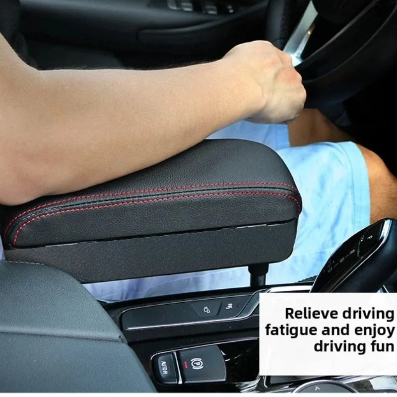 Car Seat Armrest Box Multi-Functional Storage Box, Central Control Lifting Armrest Bo alternate view