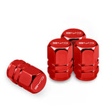 4Pcs Aluminum Alloy Tire Valve Caps for BYD Models | Waterproof Dustproof Cover Set lifestyle view