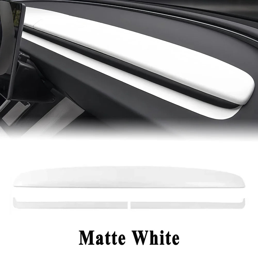 Front Center Console Dashboard Cover Inner Panel Decorative Trim For Tesla Model 3 Hi lifestyle view