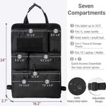 Multifunction 62*42CM 600D Tactical Car Back Seat Multi-Pocket Portable Hanging Storage detail view
