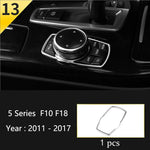 Car Interior Front Reading Lampshade, Lamp Decoration Frame For BMW 5 Series F10 F11 F close-up view
