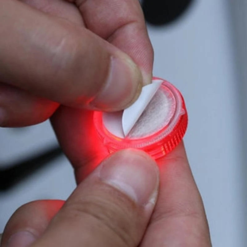 Car Door Light Warning Light Anti Collision Flash Red Wireless Alarm Lamp Strobe Light Turn Signal Parking Light 2025