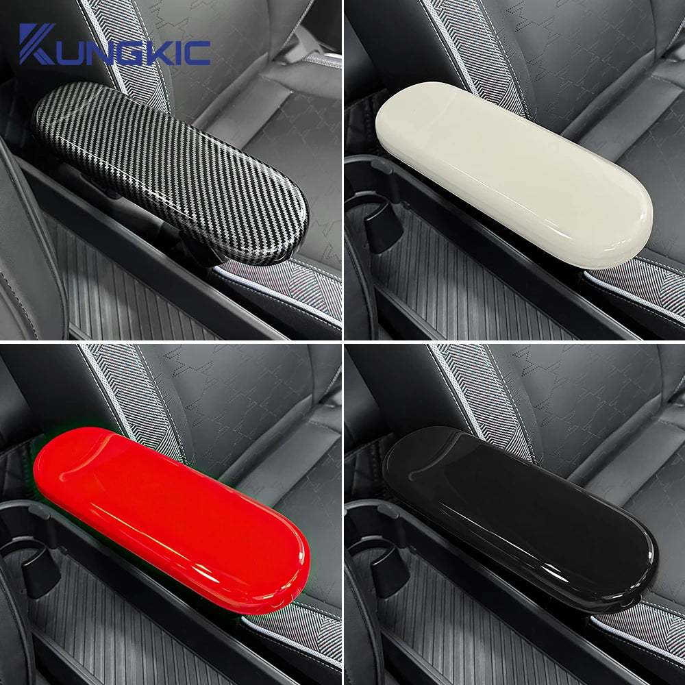 For MINI Cooper E/SE J01 EV Aceman J05 2024 2025 Car Center Console Storage Box Armrest Panel Cover Sticker Interior Accessories