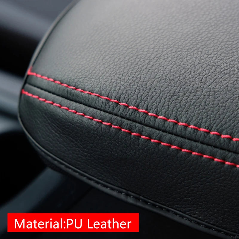 For Toyota Corolla E210 2019 2020 2021 2022 2023 2024 2025 Hybrid Car Center Console Armrest Box Cover Leather Trim Accessories