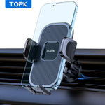 TOPK Car Phone Holder Gravity Stand for iPhone Xiaomi Samsung Car Mobile Support for Das detail view