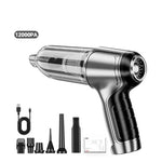 Brushless Car Vacuum Cleaner Cordless Handheld Auto Vacuum Home & Car Dual Use Mini Vacuum Cleaner with Builtin Battrery