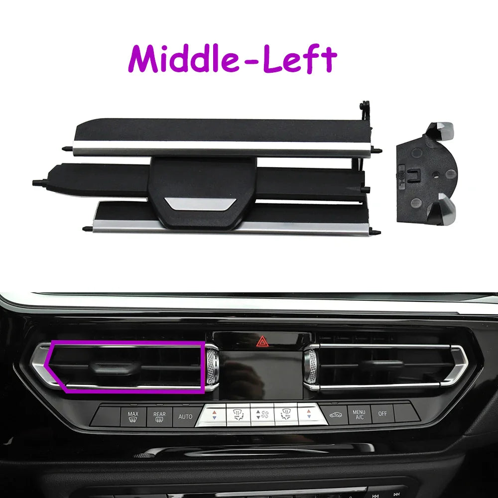 F40 G20 G26 G28 G29 G01 G02 G22 Car Central AC Air Conditioning Vent Grill Outlet Clip Repair Kit For BMW 2 3 4 Z4 X3 X4 Series
