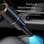 Wireless Handheld Vacuum Cleaner | Powerful Car and Home Use close-up view