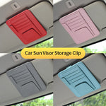 Car Sun Visor Organizer Multi-Pocket Storage Pouch