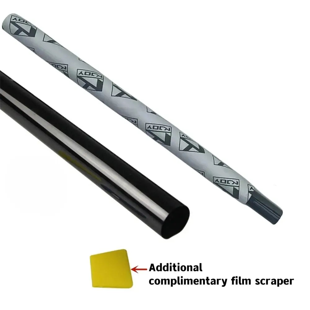 3Mx50CM VLT Black Car Window Foils Tinting Film Home Window Glass Solar UV Protecto additional angle