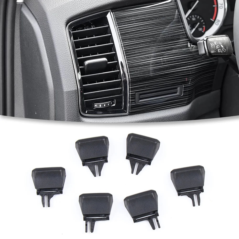 AC Air Vent Clip Repair Kit For Skoda Kodiaq 2017-2025 Front Rear Dashboard Air Vent Replacement 56G819701 56G819702 56G820951