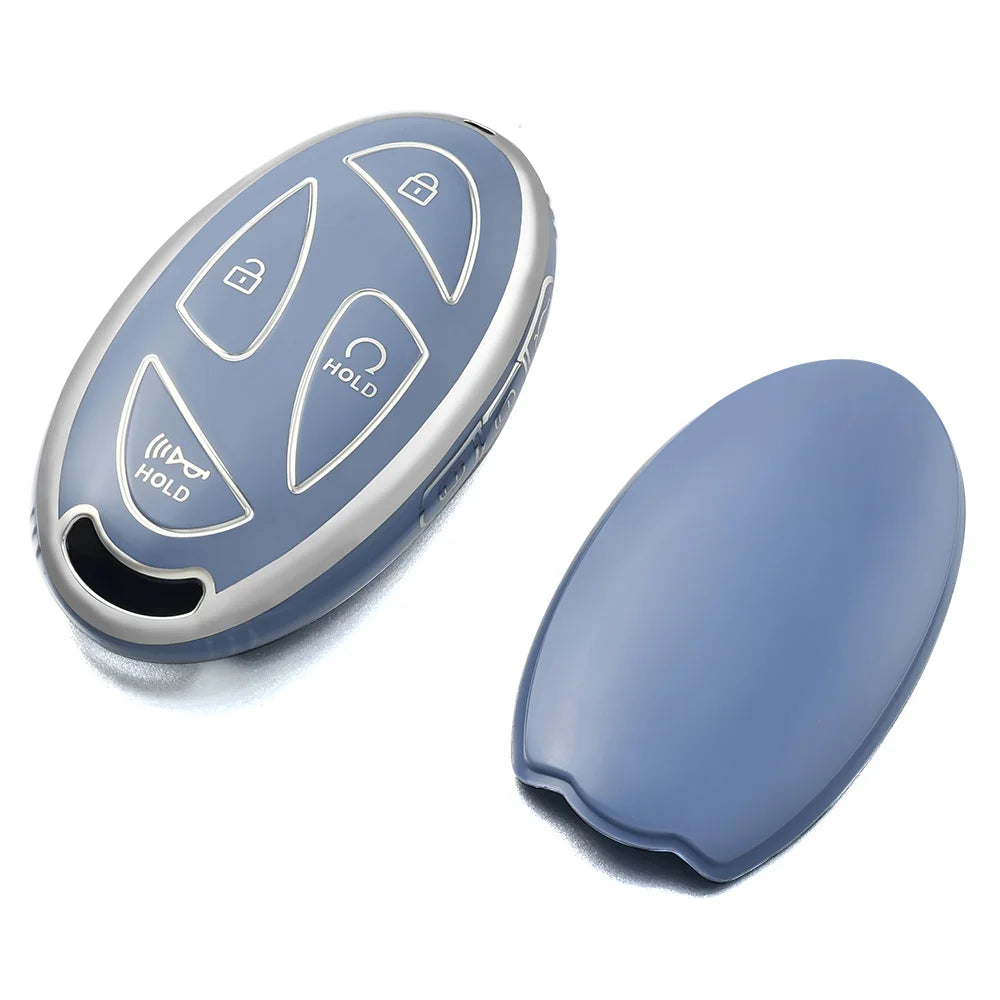 7 Buttons New TPU Car Remote Key Case Cover Shell for Hyundai Ioniq 6 Grandeur GN7 Kon close-up view