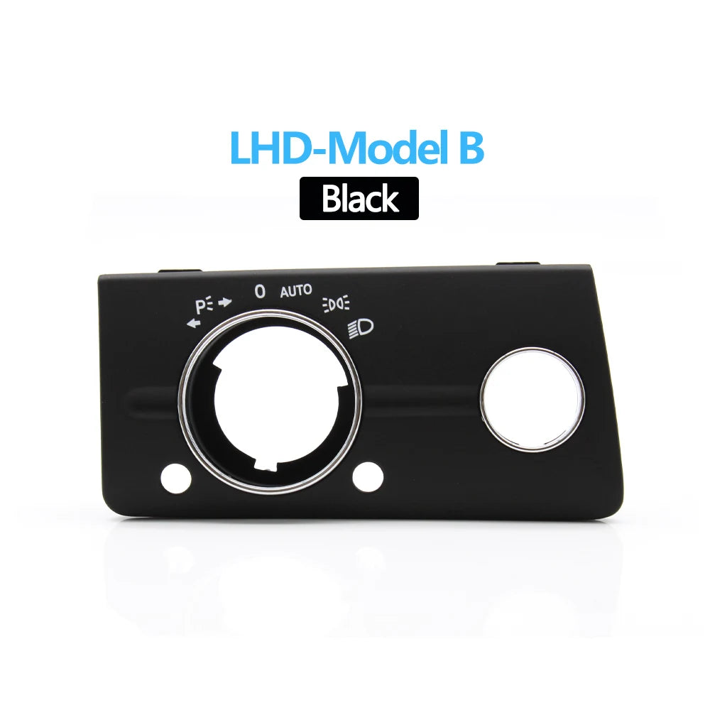 LHD RHD Front Dashboard Headlight Lamp Switch Cover Trim Replacement For Mercedes Benz W211 E Class 320 350 550 2003-2008