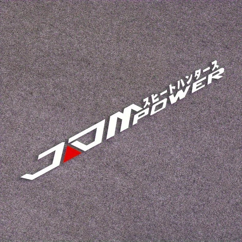 JDM Style Windshield Decal | Large 98.5cm Vinyl Car Sticker detail view