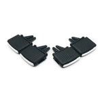 4 PCS Car Front Air Conditioning AC Vent Grille Slider Outlet Tab Clip Fit For VW Golf 5 Sagitar Jetta MK 5