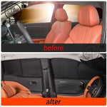 For GAC AION V 2025 2026 Full Black Car Sunshade Side Window Privacy Curtains Front Rear Sunscreen Heat Insulation Sunshield