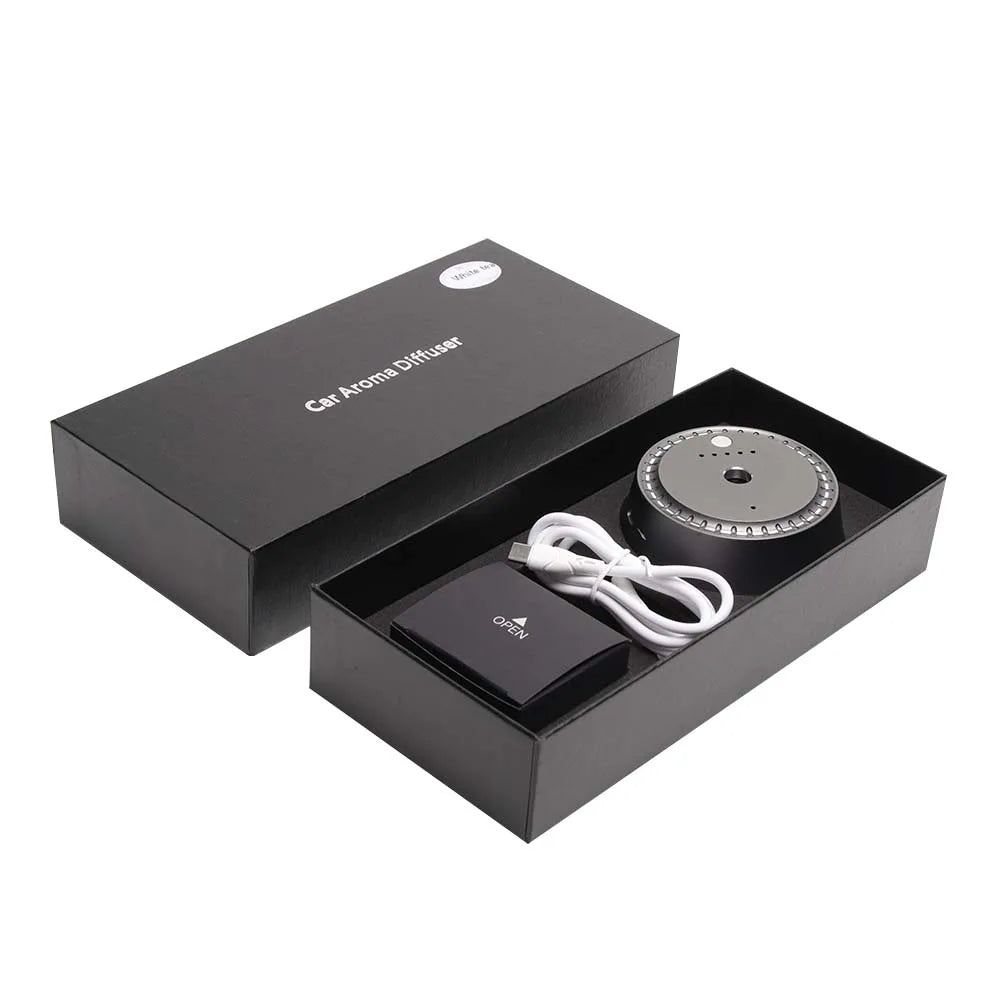 Car Mounted Intelligent Spray Car Air Freshener | Long-Lasting Alloy Car Fragrance additional angle