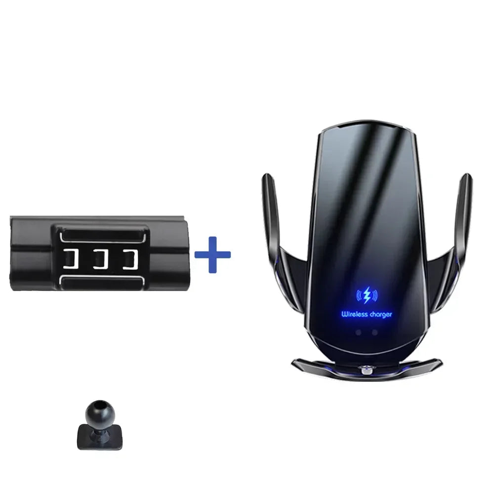 Car Phone Holder For BMW 7 Series F01 2009 2010 2011 2012-2015 Special Fixed Bracket Base Wireless Charging Interior Accessories