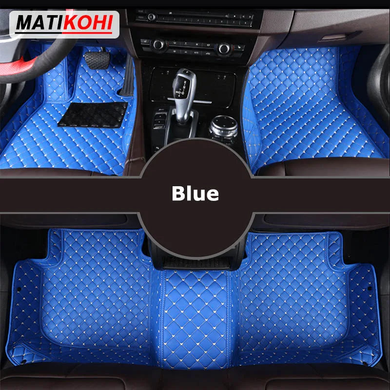 MATIKOHI Custom Car Floor Mats For Citroen C5 2th 3th Auto Carpets Foot Coche Accessorie