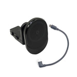 For BMW 5 Series I5 G60 X3 G45 2025 IX 15W Wireless Charger Car Rear Seat Magnetic Pad Phone Holder Video Stand Accessories Trim