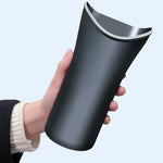 Black Plastic Car Trash Can with Hook for Umbrellas and Bottles alternate view