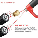 High Pressure Washer Gun Water Spray Gun With Extension Wands | Car Wash Tool alternate view